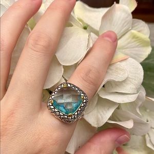 915 Sterling Silver ring size 7